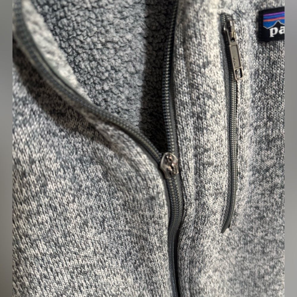 Patagonia Men's Heather Gray Better Sweater Vest - Picture 11 of 11
